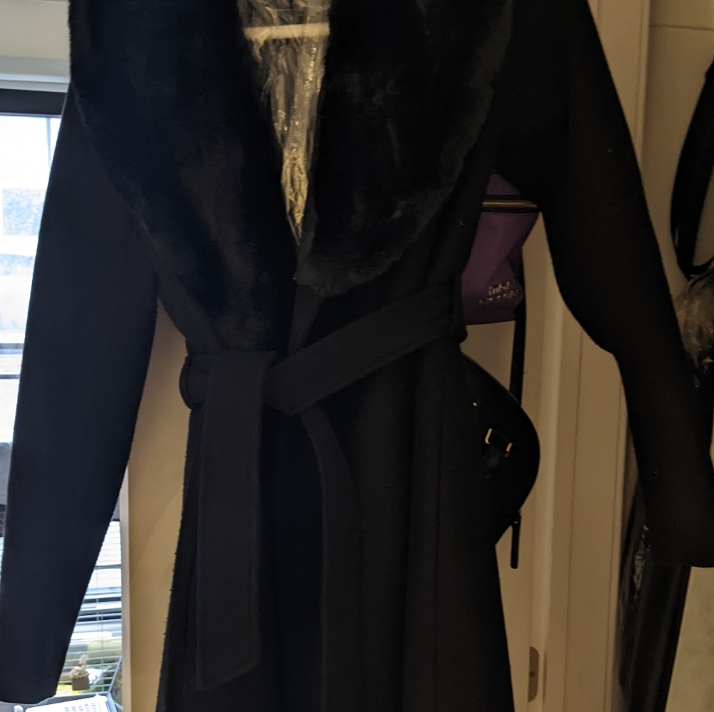 long black classy coat
